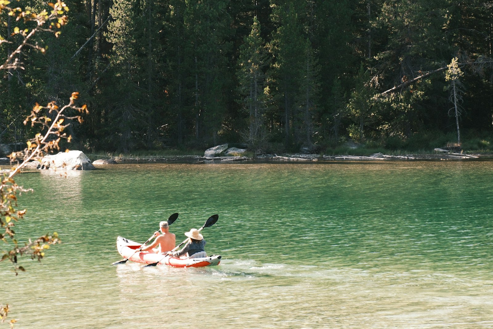 group paddling kayaks on a river - Rivara Kayak - paddle sports gear for dealers